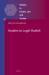 Studies in Legal Hadith