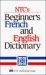 NTC's Beginner's French and English Dictionary