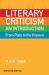 Literary Criticism from Plato to the Present