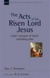 The Acts of the Risen Lord Jesus : Luke's Account of God's Unfolding Plan