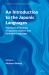 An Introduction to the Japonic Languages : Grammatical Sketches of Japanese Dialects and Ryukyuan Languages