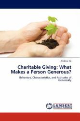 Charitable Giving : What Makes a Person Generous?