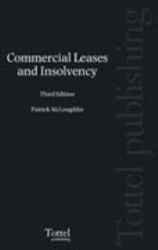 Commercial Leases and Insolvency