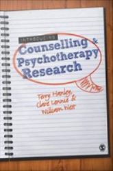 Introducing Counselling and Psychotherapy Research