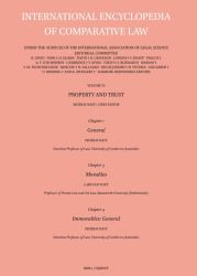 International Encyclopedia of Comparative Law, Instalment 45