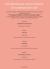 International Encyclopedia of Comparative Law, Instalment 45