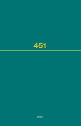 Recueil des Cours, Collected Courses, Tome 451