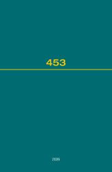 Recueil des Cours, Collected Courses, Tome 453