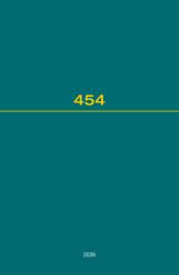 Recueil des Cours, Collected Courses, Tome 454