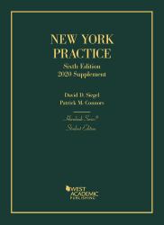 New York Practice, 6th, Student Edition, 2020 Supplement
