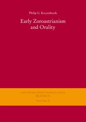 Early Zoroastrianism and Orality