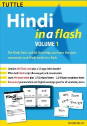 Hindi in a Flash Kit Volume 1