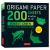 Origami Paper 200 Sheets Forest Green 6