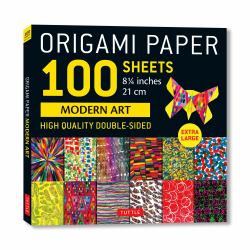Origami Paper 100 Sheets Modern Art 8 1-4