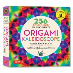 Origami Kaleidoscope Paper Pack Book : 256 Double-Sided Folding Sheets (Includes Instructions for 8 Models)