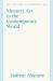 Memory Art in the Contemporary World : Confronting Violence in the Global South
