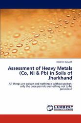 Assessment of Heavy Metals in Soils of Jharkhand