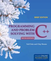 Programming and Problem Solving with C++