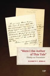 Were I the Author of This Tale : Tolstoy As Translator