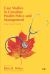 Case Studies in Canadian Health Policy and Management