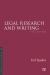 Legal Research and Writing : Fifth Edition
