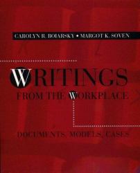Writings from the Workplace : Documents, Models and Cases