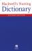 Blackwell's Nursing Dictionary