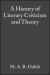 History of Literary Criticism and Theory