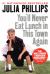 You'll Never Eat Lunch in This Town Again You'll Never Eat Lunch in This Town Again