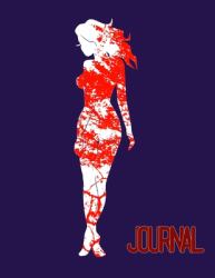 Journal Grid Notebook, Art Nude, Soft Matte Cover, Large 8. 5x11 Inches, 200 Pages White Premium Paper