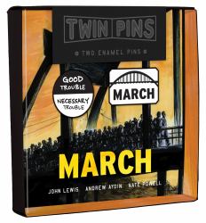 March Twin Pins : Two Enamel Pins