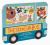 The Kids on the Bus : A Spin-The-Wheel Book of Emotions (School Bus Book, Interactive Board Book for Toddlers, Wheels on the Bus)