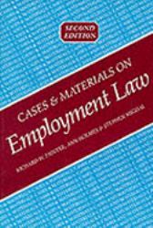 Cases and Materials on Employment Law