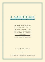 J. Saoutchik Carrossier : Addendum