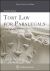 Tort Law for Paralegals