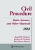 Civil Procedure : Rules, Statutes, and Other Materials, 2018 Supplement