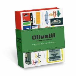 Olivetti Lettera Collection : 12 Notecards and Envelopes