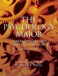 The Psychology Major : Career Options and Strategies for Success