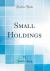 Small Holdings (Classic Reprint)