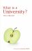 What Is a University?