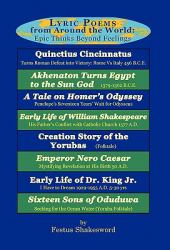 Lyric Poems from Around the World : Epic Thinks Beyond Feelings