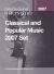 International Who's Who in Classical Music/Popular Music 2007 Set