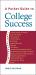 A Pocket Guide to College Success A Pocket Guide to College Success