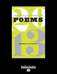 The Best Australian Poems 2013