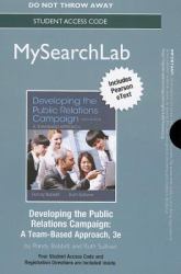 MySearchLab with Pearson EText -- Standalone Access Card -- Developing the Public Relations Campaign