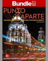 Loose Leaf of Punto y Aparte and Connect (with WBLM) Access Card