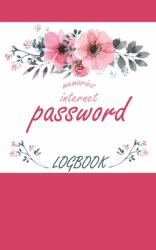 Memories Password Logbook : Momories Password BookLog to Protect Usernames and Passwords: Login and Private Information Keeper Black Frame 5 X 8 (Password Log Book)