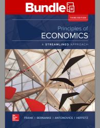 Loose Leaf Principles of Economics, a Streamlined Approach with Connect