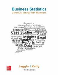Business Statistics : Communicating with Numbers