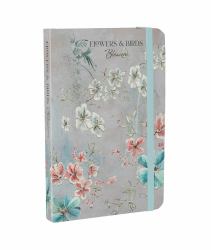 Flowers and Birds Blossom A6 Notebook